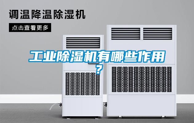 工業除濕機有哪些作用?