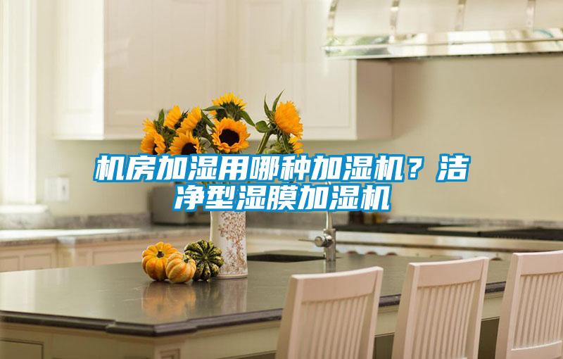 機房加濕用哪種加濕機？潔凈型濕膜加濕機