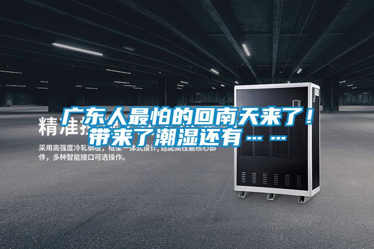 廣東人最怕的回南天來了！帶來了潮濕還有……