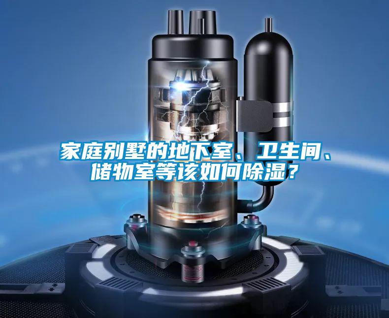 家庭別墅的地下室、衛(wèi)生間、儲物室等該如何除濕?
