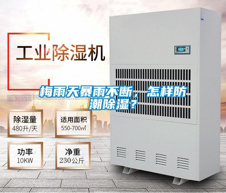 梅雨天暴雨不斷,怎樣防潮除濕?