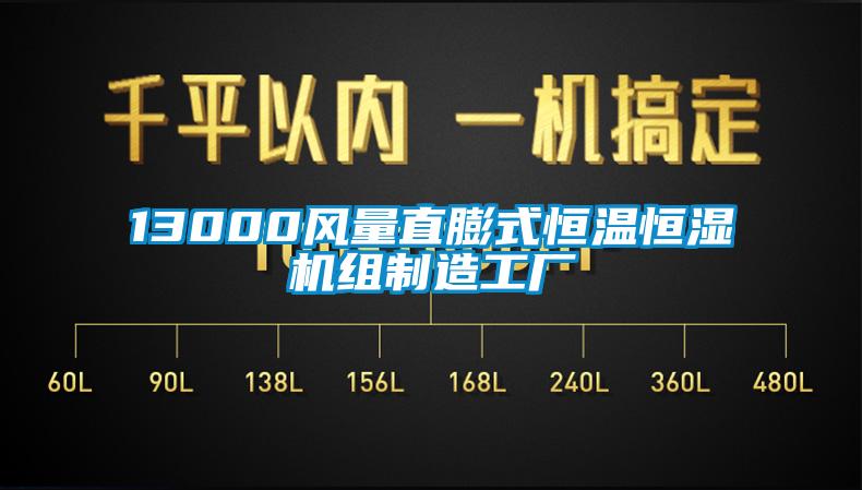 13000風(fēng)量直膨式恒溫恒濕機組制造工廠