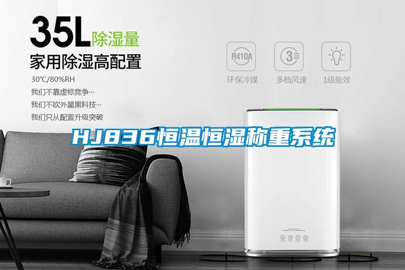 HJ836恒溫恒濕稱重系統
