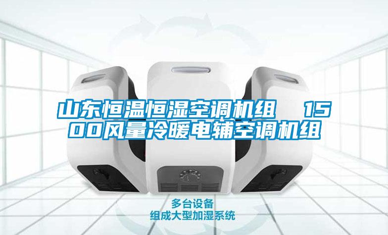 山東恒溫恒濕空調(diào)機組  1500風(fēng)量冷暖電輔空調(diào)機組