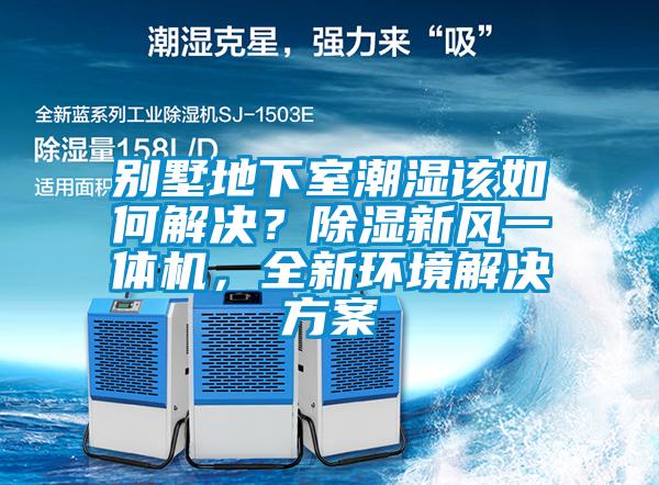 別墅地下室潮濕該如何解決？除濕新風一體機，全新環境解決方案