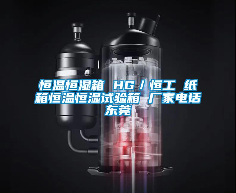 恒溫恒濕箱 HG/恒工 紙箱恒溫恒濕試驗箱 廠家電話東莞