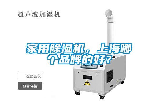 家用除濕機,上海哪個品牌的好?