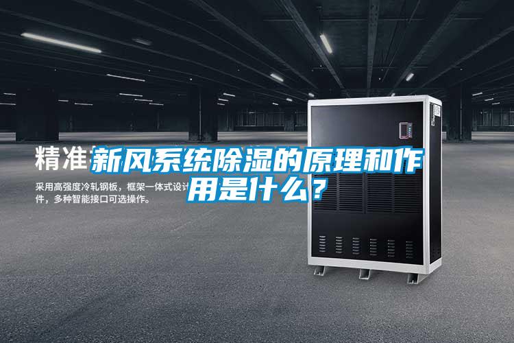 新風系統除濕的原理和作用是什么？