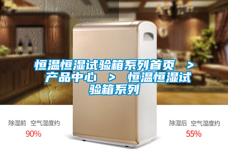 恒溫恒濕試驗箱系列首頁 > 產(chǎn)品中心 > 恒溫恒濕試驗箱系列