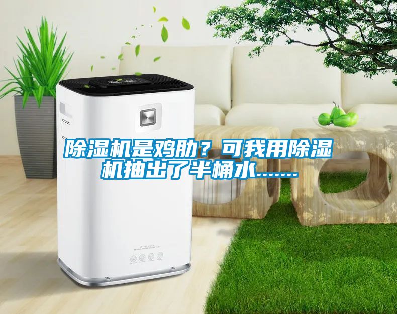 除濕機(jī)是雞肋？可我用除濕機(jī)抽出了半桶水.......