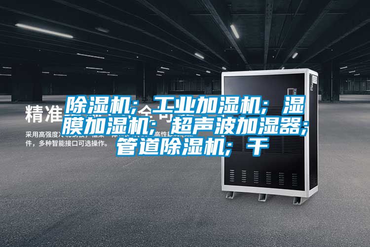 除濕機(jī); 工業(yè)加濕機(jī); 濕膜加濕機(jī); 超聲波加濕器; 管道除濕機(jī); 干